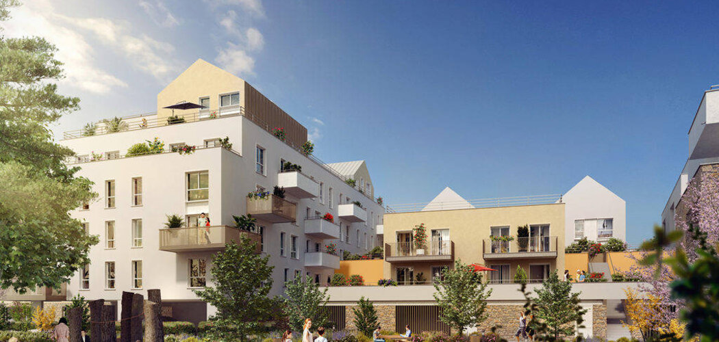 Programme immobilier neuf LES JARDINS SAINT-GEORGES - Villeneuve-Saint-Georges : Appartements studio–T5 avec terrasses, parking et proximité gare de Villeneuve Triage (94190) - Référence : 14559