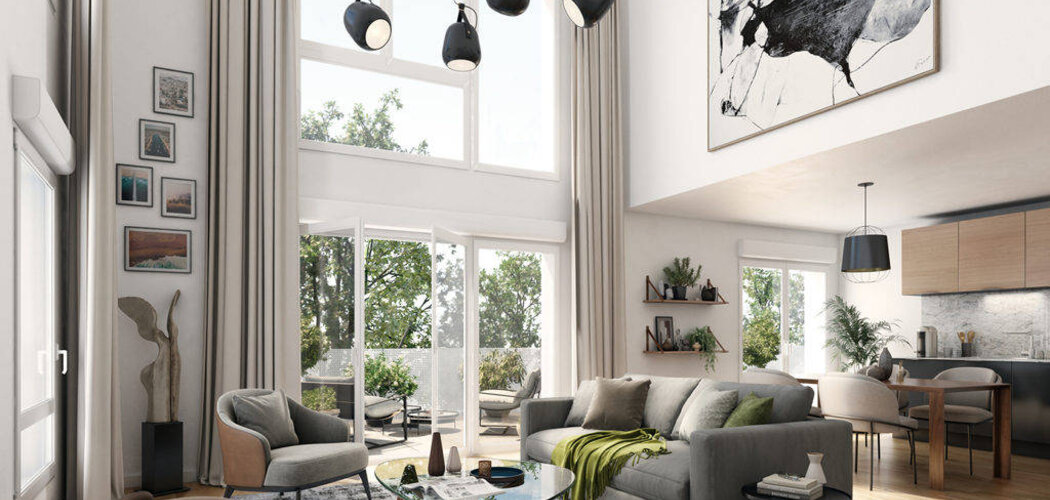 Programme immobilier neuf LES JARDINS SAINT-GEORGES - Villeneuve-Saint-Georges : Appartements studio–T5 avec terrasses, parking et proximité gare de Villeneuve Triage (94190) - Référence : 14559