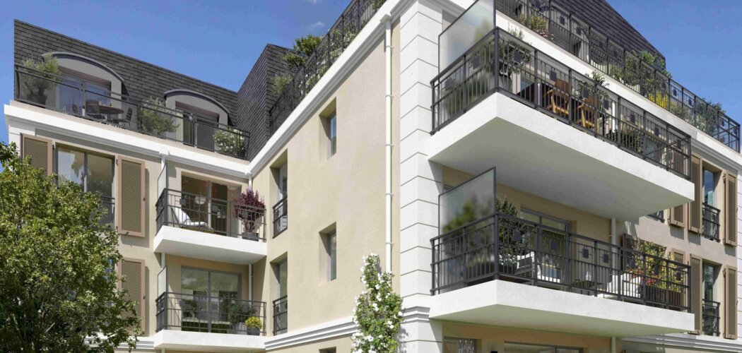 Programme immobilier neuf RÉSIDENCE DES COTEAUX - Villennes-sur-Seine : Appartements studio–T4 avec terrasses, parking sécurisé et proximité gare et Seine (78670) - Référence : 14738