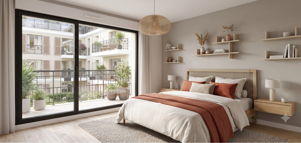 Programme immobilier neuf RÉSIDENCE DES COTEAUX - Villennes-sur-Seine : Appartements studio–T4 avec terrasses, parking sécurisé et proximité gare et Seine (78670) - Référence : 14738