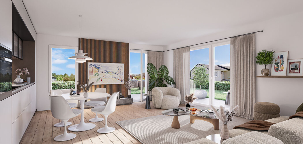 Programme immobilier neuf Le Clos Mathilde - Villers-Bocage cœur de bourg aux portes  de Caen (14310) - Référence : 10358