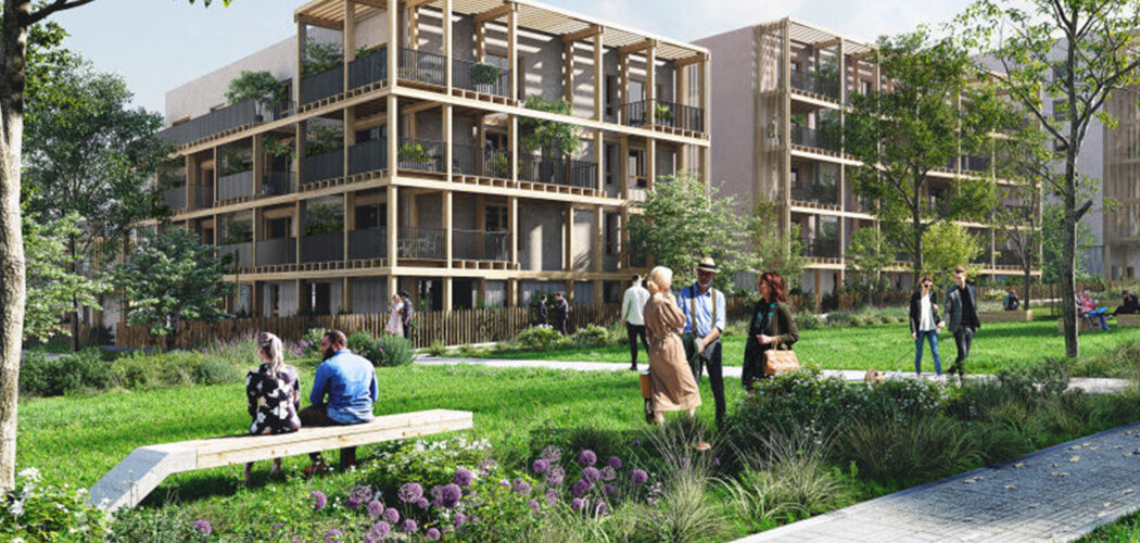 Programme immobilier neuf LES LODGES DU PARC - Villerupt résidence durable à 18 minutes de la frontière luxembourgeoise (54190) - Référence : 18075