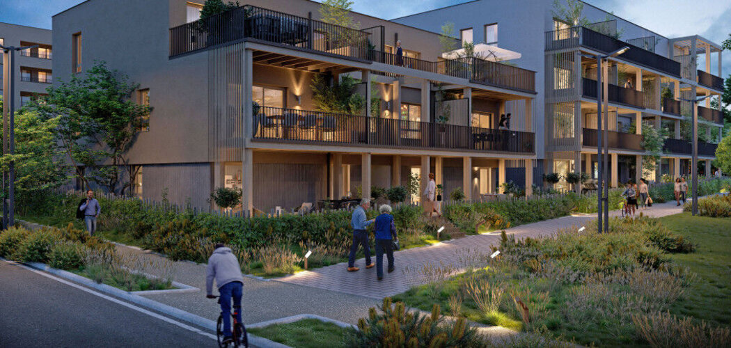 Programme immobilier neuf LES LODGES DU PARC - Villerupt résidence durable à 18 minutes de la frontière luxembourgeoise (54190) - Référence : 18075