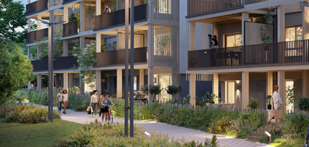 Programme immobilier neuf LES LODGES DU PARC - Villerupt résidence durable à 18 minutes de la frontière luxembourgeoise (54190) - Référence : 18075