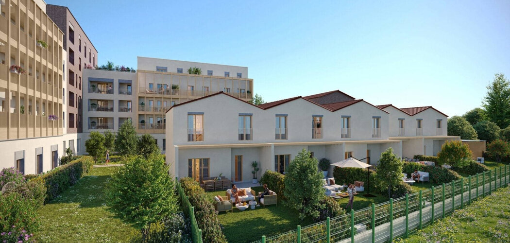 Programme immobilier neuf LES JARDINS FAJON - Villetaneuse proche du Parc Régional de la Butte Pinson (93430) - Référence : 16554