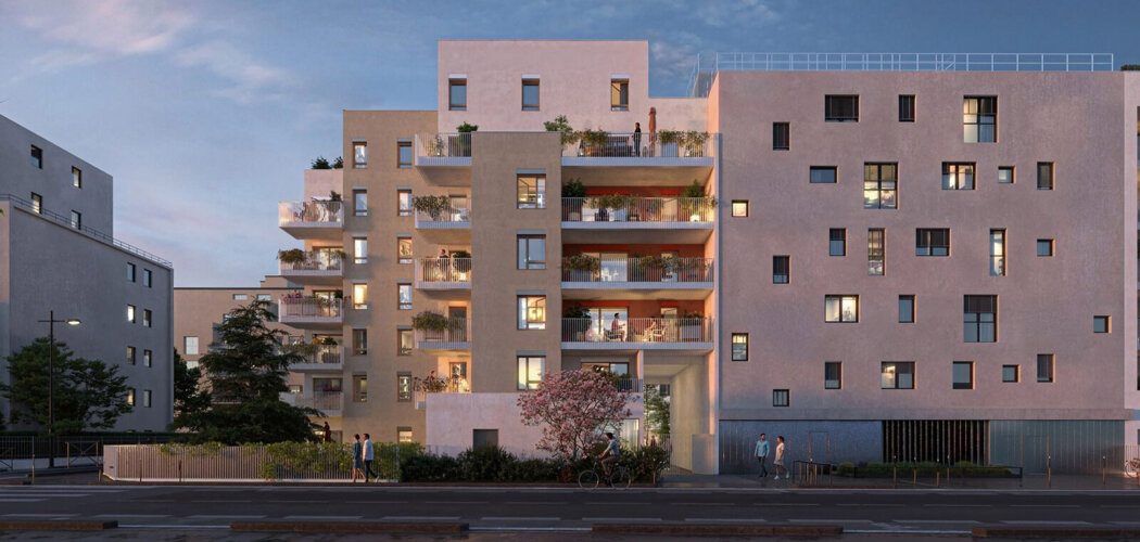 Programme immobilier neuf DUA - Villeurbanne à proximité du campus de La Doua (69100) - Référence : 16056