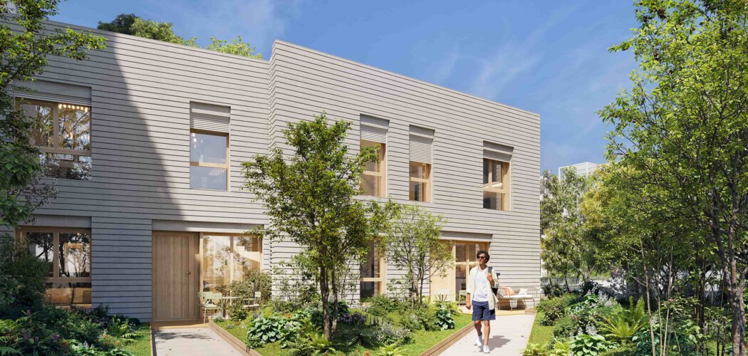 Programme immobilier neuf Vues Ciel - Villeurbanne : appartements et maisons neuves du studio au 5 pièces à 3 min du métro A (69100) - Référence : 15374