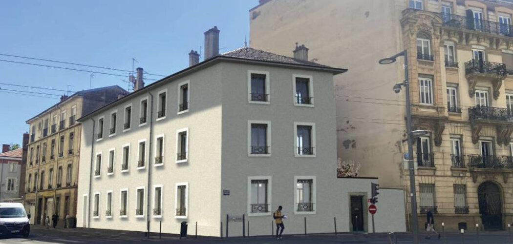 Programme immobilier neuf RESIDENCE CARMIN = TRAVAUX EN COURS (***ACTABLE) - Villeurbanne : appartements neufs éligibles entre Gratte-ciel et Grand Clément (69100) - Référence : 7448