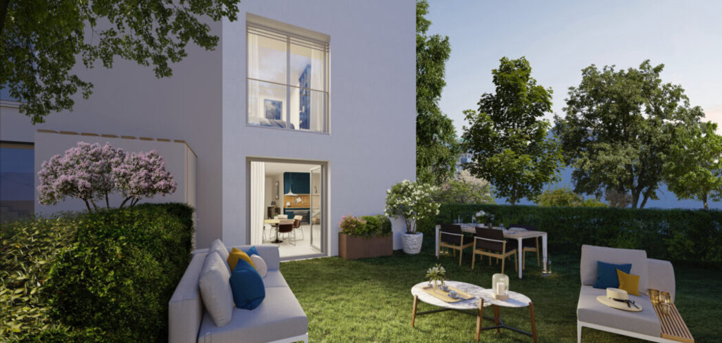Programme immobilier neuf Le 191 Salengro - Villeurbanne : Appartements T2–T5 avec terrasses, jardins privatifs et potagers partagés dans le secteur Croix-Luizet proche La Doua (69100) - Référence : 14336