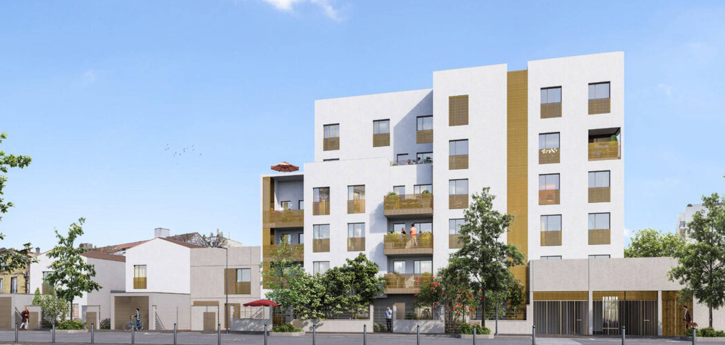 Programme immobilier neuf Park Lane - Villeurbanne : Appartements T2–T5 avec terrasses, parking sécurisé et proximité Parc Nathalie Gauthier (69100) - Référence : 14746