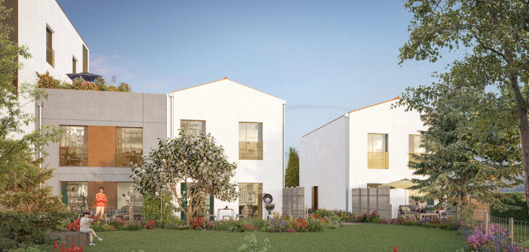 Programme immobilier neuf Park Lane - Villeurbanne : Appartements T2–T5 avec terrasses, parking sécurisé et proximité Parc Nathalie Gauthier (69100) - Référence : 14746