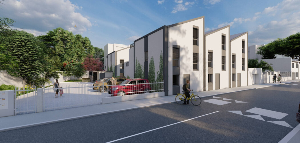 Programme immobilier neuf LES CONTEMPORAINES - Villeurbanne aux portes de Lyon par le métro A (69100) - Référence : 16051