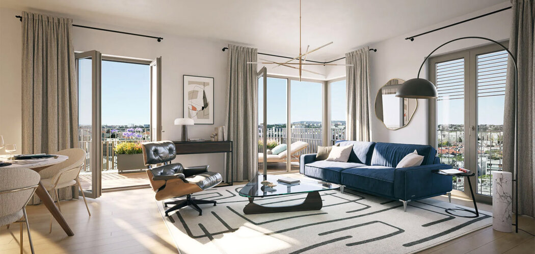 Programme immobilier neuf EGERIE - Villeurbanne Gratte-Ciel à 3 min du métro A et du tram T6 (69100) - Référence : 16054