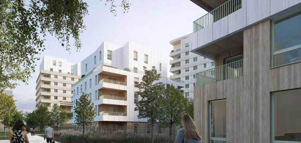 Programme immobilier neuf Les Ateliers du Parc - Villeurbanne proche tram T3 vers Part-Dieu (69100) - Référence : 16050