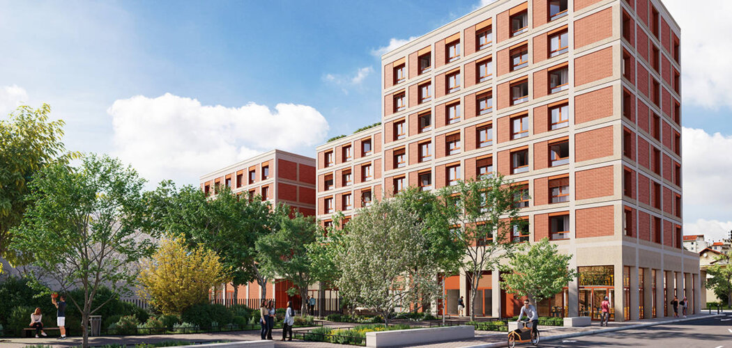 Programme immobilier neuf Link - Villeurbanne résidence étudiante à deux pas du tram T6 (69100) - Référence : 16053
