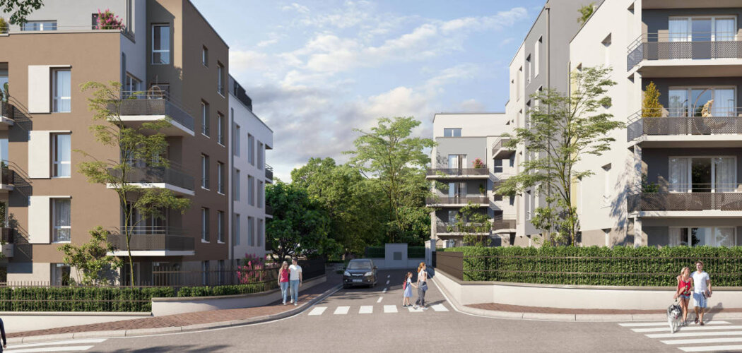 Programme immobilier neuf Harmonia - Villiers-le-Bel : Appartements studio–T4 avec balcons, terrasses et sécurité renforcée proche du RER D (95400) - Référence : 12180