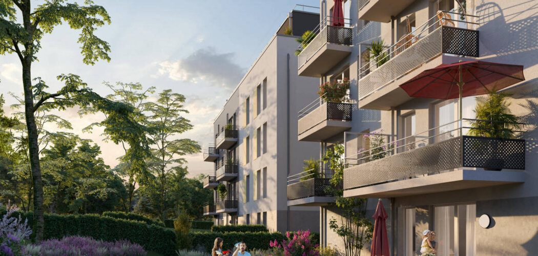 Programme immobilier neuf Harmonia - Villiers-le-Bel : Appartements studio–T4 avec balcons, terrasses et sécurité renforcée proche du RER D (95400) - Référence : 12180