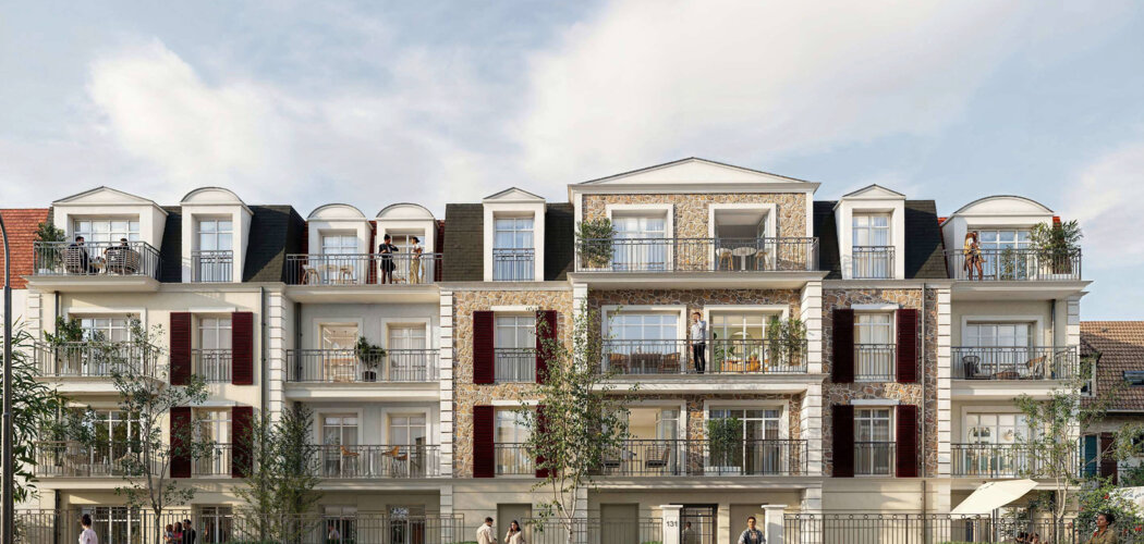 Programme immobilier neuf Le Petit Trianon (94) - Villiers-sur-Marne à 600 m du RER E (94350) - Référence : 16396