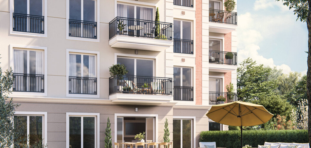 Programme immobilier neuf Les Jardins Leclerc - Villiers-sur-Marne à 8 minutes à pied du RER E et du centre-ville (94350) - Référence : 16477