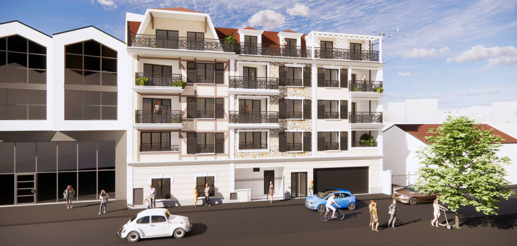Programme immobilier neuf VILLA GRAZIELLA - Villiers-sur-Marne à deux pas de la gare RER E (94350) - Référence : 12771