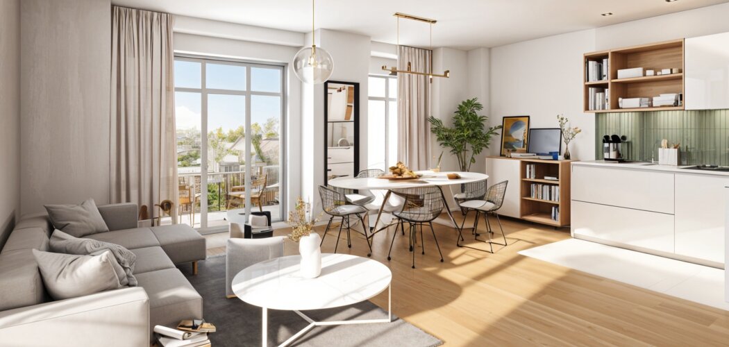 Programme immobilier neuf Le Trianon (94) - Villiers-sur-Marne à deux pas  du RER E (94350) - Référence : 16661