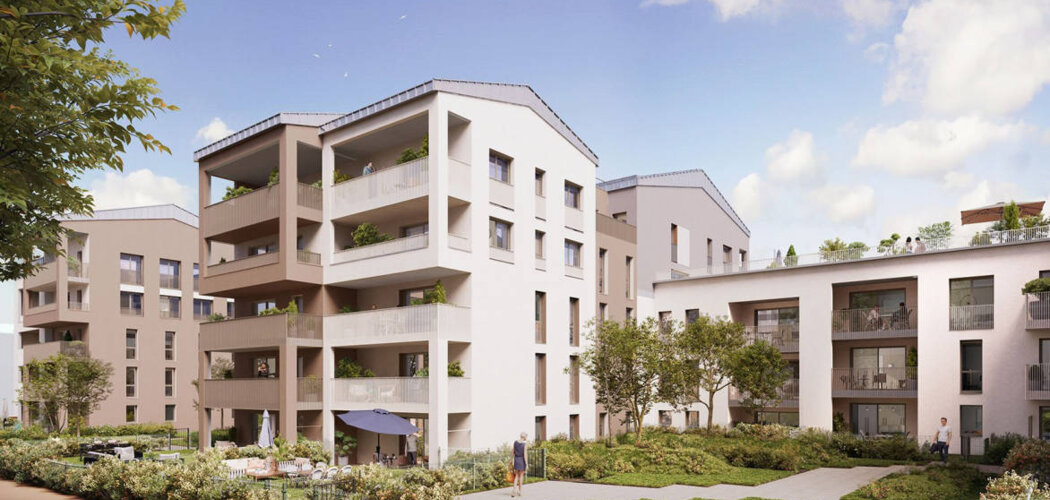 Programme immobilier neuf En Scène -  Vitré : appartements neufs du studio au 5 pièces au cœur des Jardins de la Trémoille (35500) - Référence : 15268