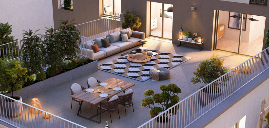 Programme immobilier neuf En Scène -  Vitré : appartements neufs du studio au 5 pièces au cœur des Jardins de la Trémoille (35500) - Référence : 15268