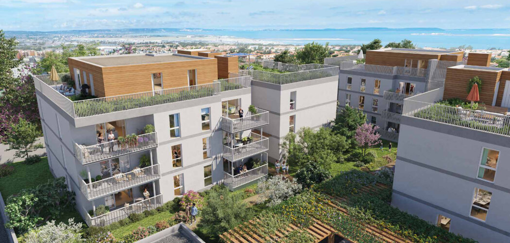 Programme immobilier neuf Domaine K-Ducée - Vitrolles à proximité de Marseille (13127) - Référence : 14426