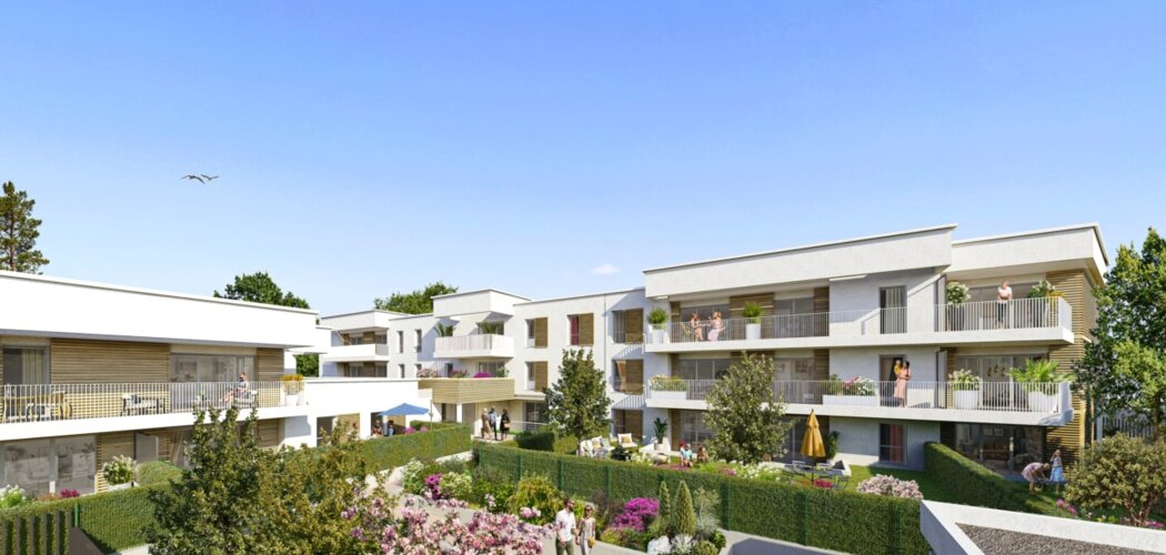 Programme immobilier neuf Les Boiseries du Parc - Vitrolles : appartements neufs T2–T4 à 15 min des plages du Jai (13127) - Référence : 14425