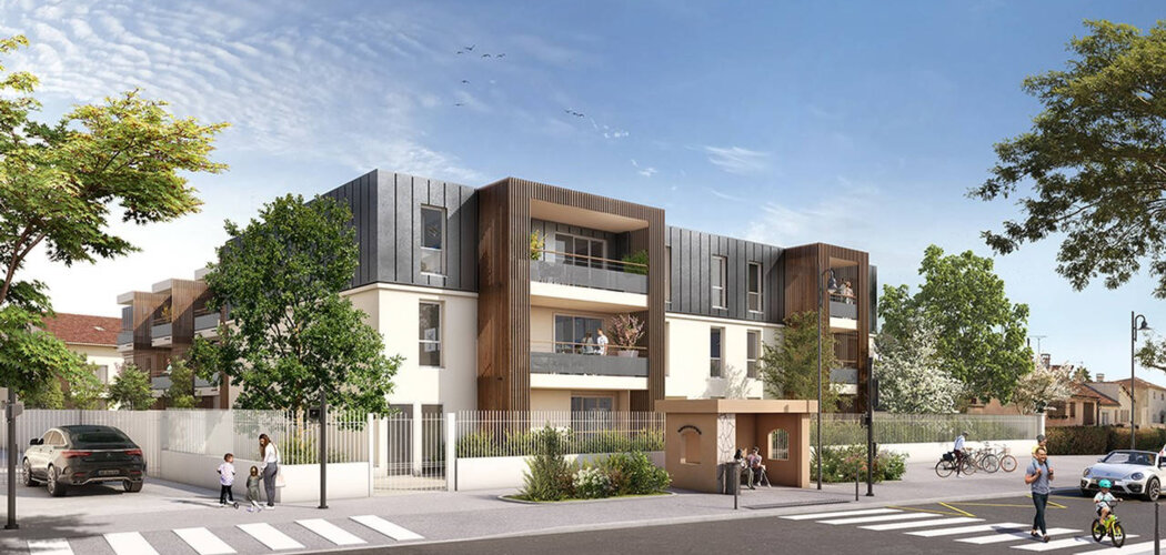 Programme immobilier neuf HORIZON ROCHER - Vitrolles : Appartements T2–T4 avec terrasses, parc paysager et proximité Vieux Bourg (13127) - Référence : 6871
