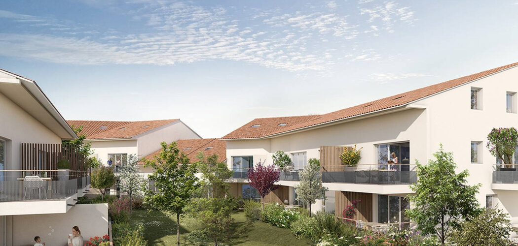 Programme immobilier neuf HORIZON ROCHER - Vitrolles : Appartements T2–T4 avec terrasses, parc paysager et proximité Vieux Bourg (13127) - Référence : 6871
