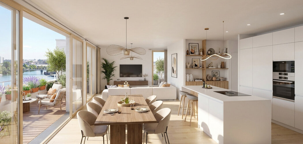 Programme immobilier neuf Seine & Ciel - Vitry-sur-Seine entre Seine et Paris en 21 min (94400) - Référence : 18282