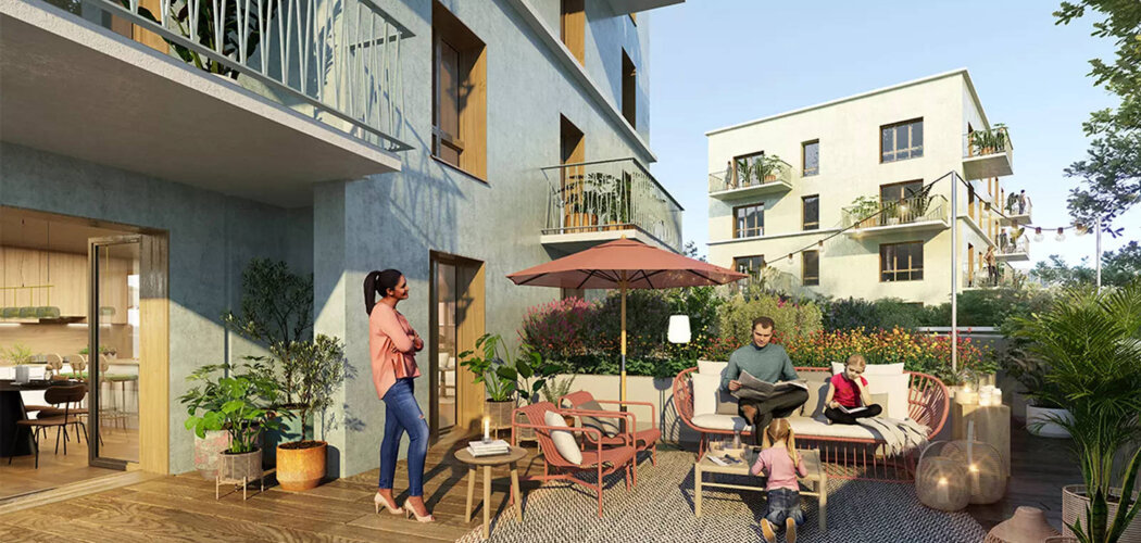 Programme immobilier neuf ORIGINE - Vitry-sur-Seine résidence à deux pas  du RER C (94400) - Référence : 17008