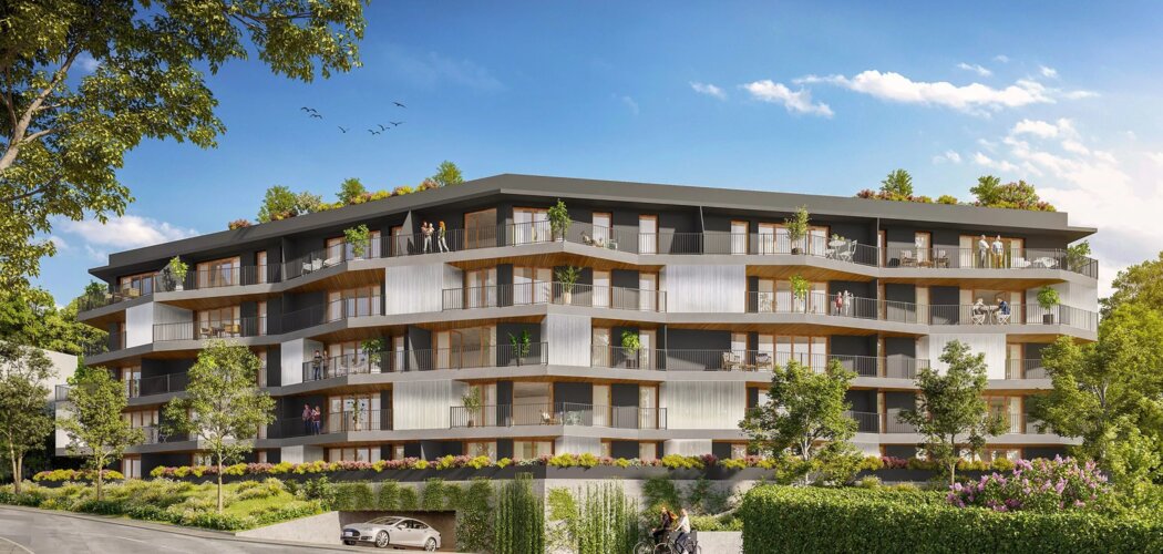 Programme immobilier neuf L'Audacieux - Voiron : appartements neufs T2–T5 à 10 min du centre-ville (38500) - Référence : 15358
