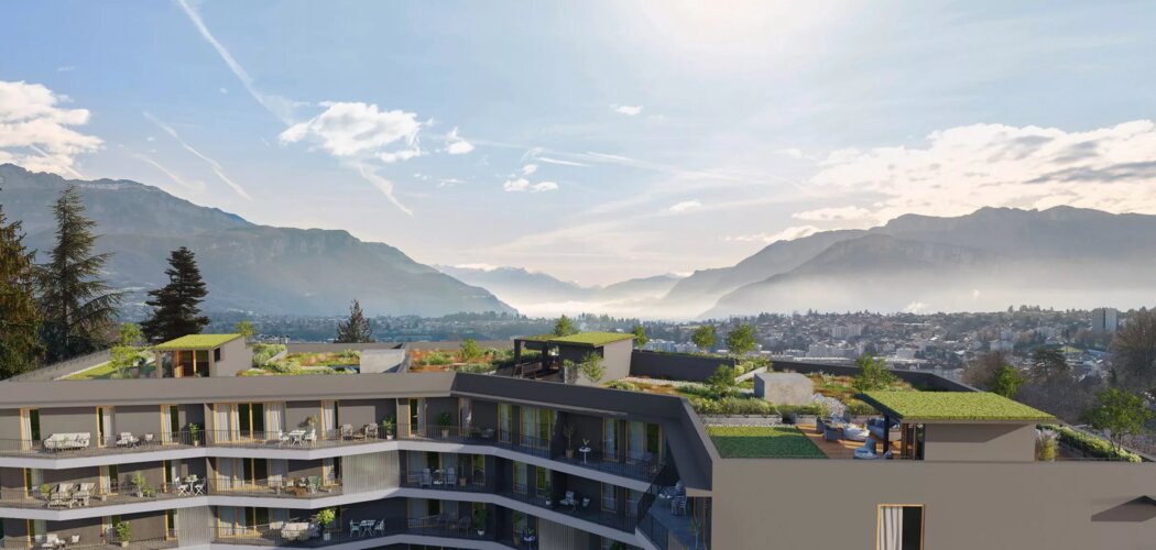 Programme immobilier neuf L'Audacieux - Voiron : appartements neufs T2–T5 à 10 min du centre-ville (38500) - Référence : 15358
