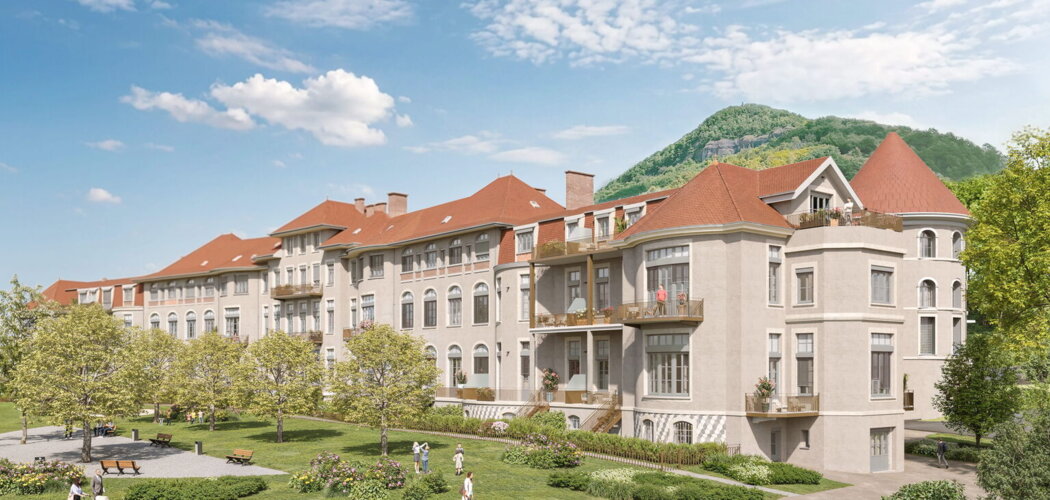 Programme immobilier neuf LE CHATEAU - Voiron appartements réhabilités dans ancien hôpital (38500) - Référence : 18100
