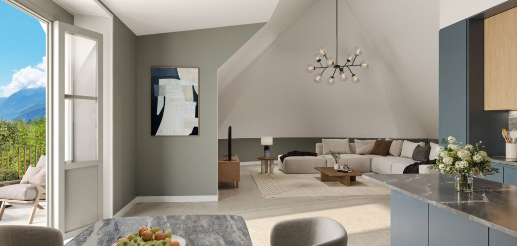 Programme immobilier neuf LE CHATEAU - Voiron appartements réhabilités dans ancien hôpital (38500) - Référence : 18100
