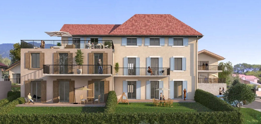Programme immobilier neuf Les Jardins d'Olympe - Voiron cadre privilégié sur les hauts de Criel (38500) - Référence : 15365