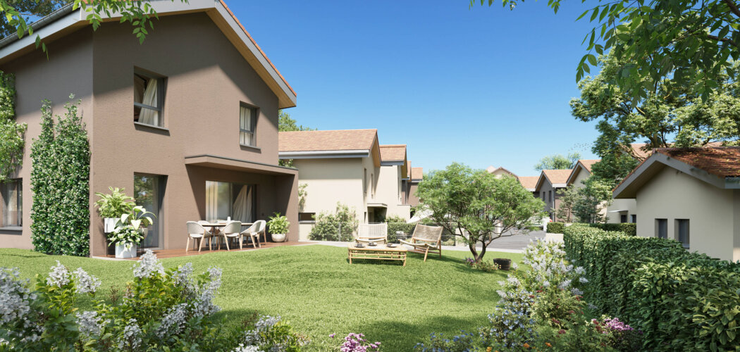Programme immobilier neuf Les Jardins d'Olympe - Voiron cadre privilégié sur les hauts de Criel (38500) - Référence : 15365