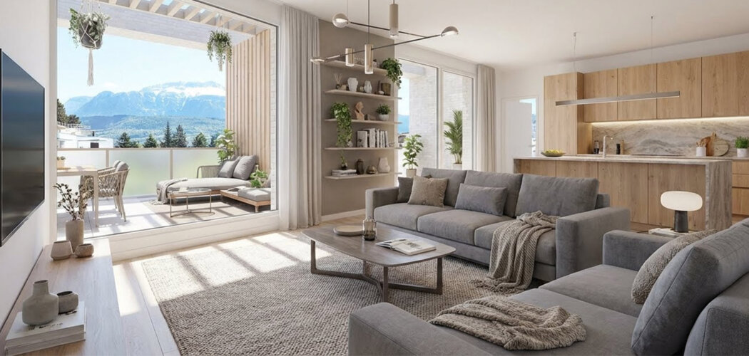 Programme immobilier neuf LES JARDINS D'ABEL - Voiron centre-ville et gare à pied (38500) - Référence : 13810