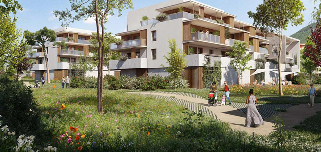 Programme immobilier neuf LES JARDINS D'ABEL - Voiron centre-ville et gare à pied (38500) - Référence : 13810