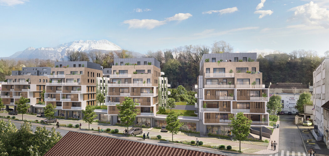 Programme immobilier neuf Le Cristal - Voiron quartier Paviot à 5 min du centre-ville (38500) - Référence : 15362