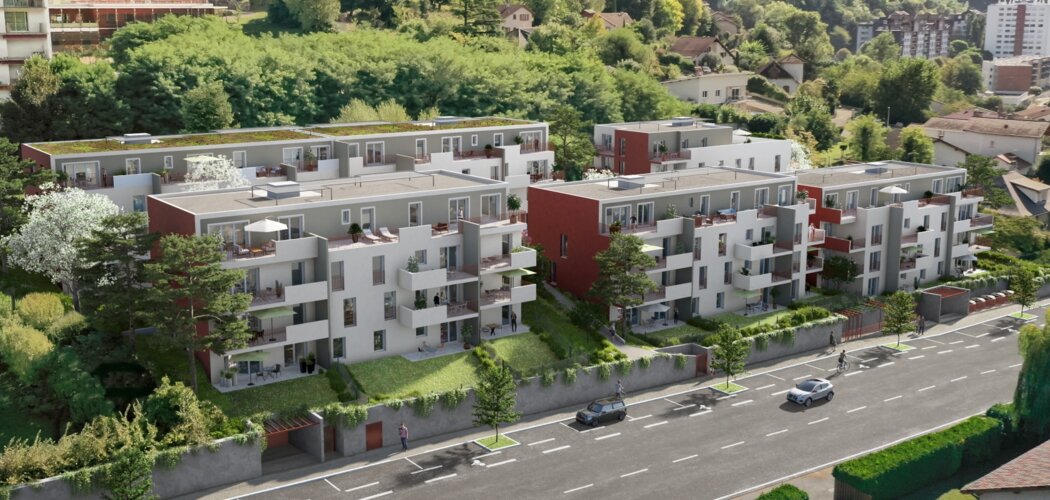 Programme immobilier neuf Panoramik - Voreppe : Appartements T2–T5 avec terrasses, vues montagnes et collections design entre Chartreuse et Vercors (38340) - Référence : 14380