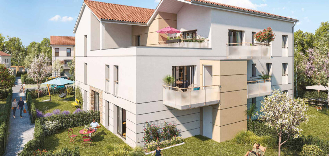 Programme immobilier neuf Le Hameau de Marguerite - Vouneuil-sous-Biard à quelques kilomètres du centre de Poitiers (86000) - Référence : 15619