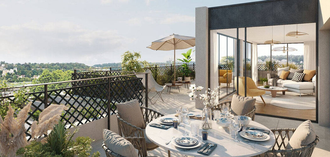 Programme immobilier neuf CARRE DES HALLES - Vouvray cadre agréable en cœur de ville (37210) - Référence : 15354