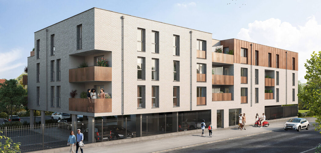 Programme immobilier neuf Clos Cérès - Wambrechies : maisons et appartements neufs en quartier résidentiel proche de Lille (59118) - Référence : 14916