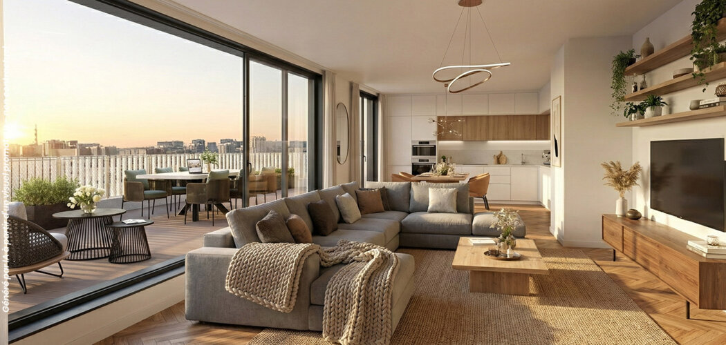 Programme immobilier neuf Les Colombages - Wasquehal à seulement 10 minutes de Lille (59290) - Référence : 15789