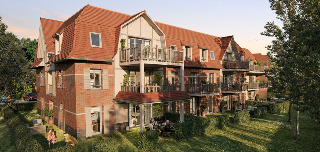 Programme immobilier neuf Les Colombages - Wasquehal à seulement 10 minutes de Lille (59290) - Référence : 15789