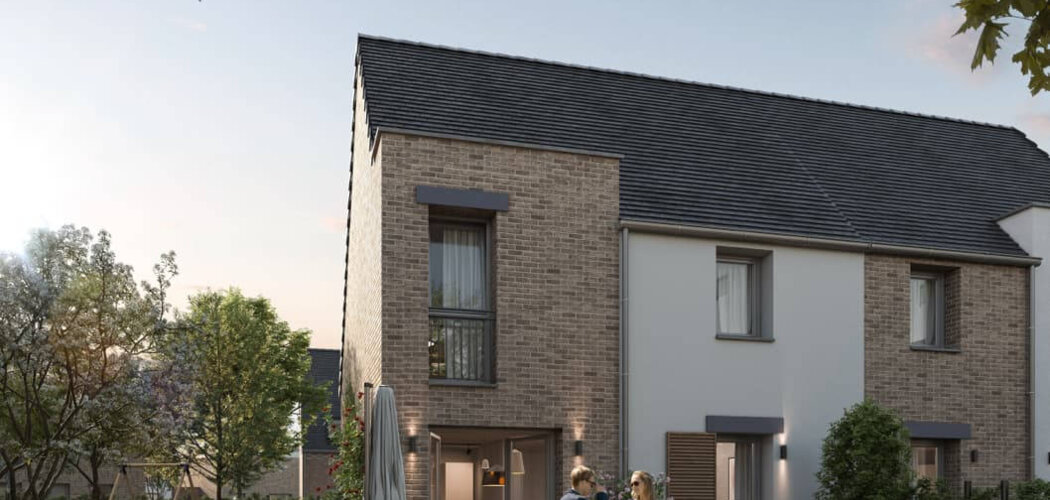 Programme immobilier neuf LES JARDINS DE ST CLEMENT - Wasquehal : Appartements studio–T4 et maisons T4–T5 avec terrasses, jardins privatifs et proximité commodités (59290) - Référence : 14794