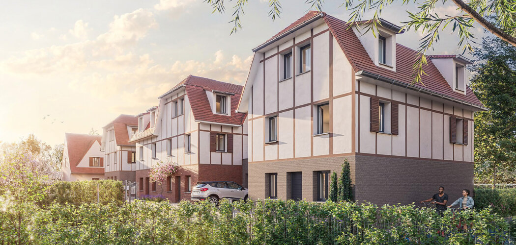 Programme immobilier neuf BELLA VILLA - Wasquehal maisons 4 et 5 pièces à 17 minutes de Lille (59290) - Référence : 17716